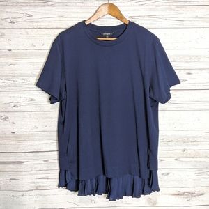 BANANA REPUBLIC PLEATED SWEATER TEE